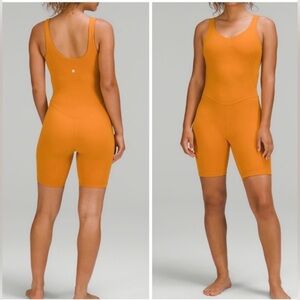 EUC Lululemon Align Bodysuit, 8" Inseam.